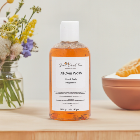 Sweet Peach Tree All Over Wash