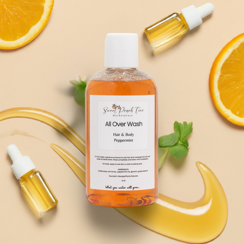 Sweet Peach Tree All Over Wash