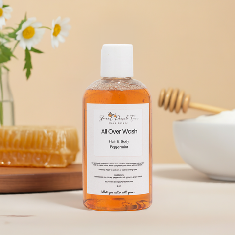 Sweet Peach Tree All Over Wash