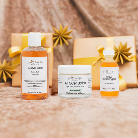 Sweet Peach Tree Wash & Glow Bundle