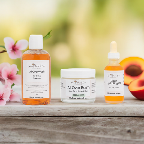 Sweet Peach Tree Wash & Glow Bundle