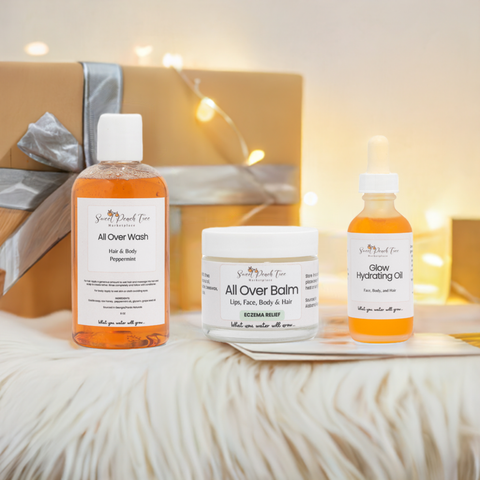 Sweet Peach Tree Wash & Glow Bundle