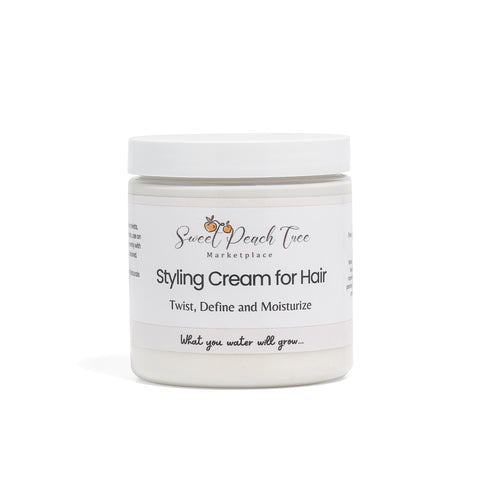 Sweet Peach Tree Twist, Define and Moisturize Styling Cream