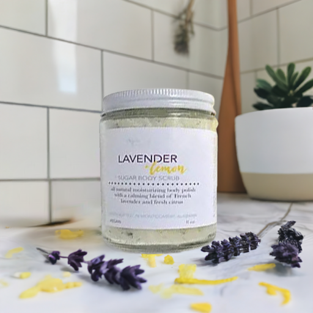 Aqualime Lavender Lemon Sugar Body Scrub