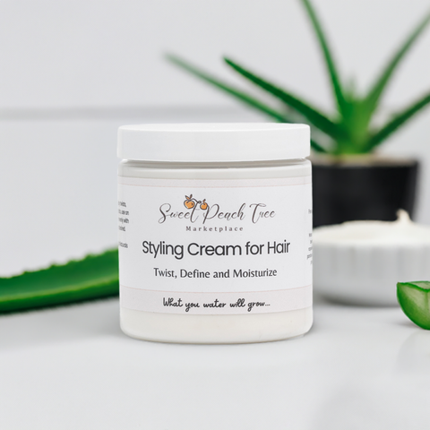 Sweet Peach Tree Twist, Define and Moisturize Styling Cream